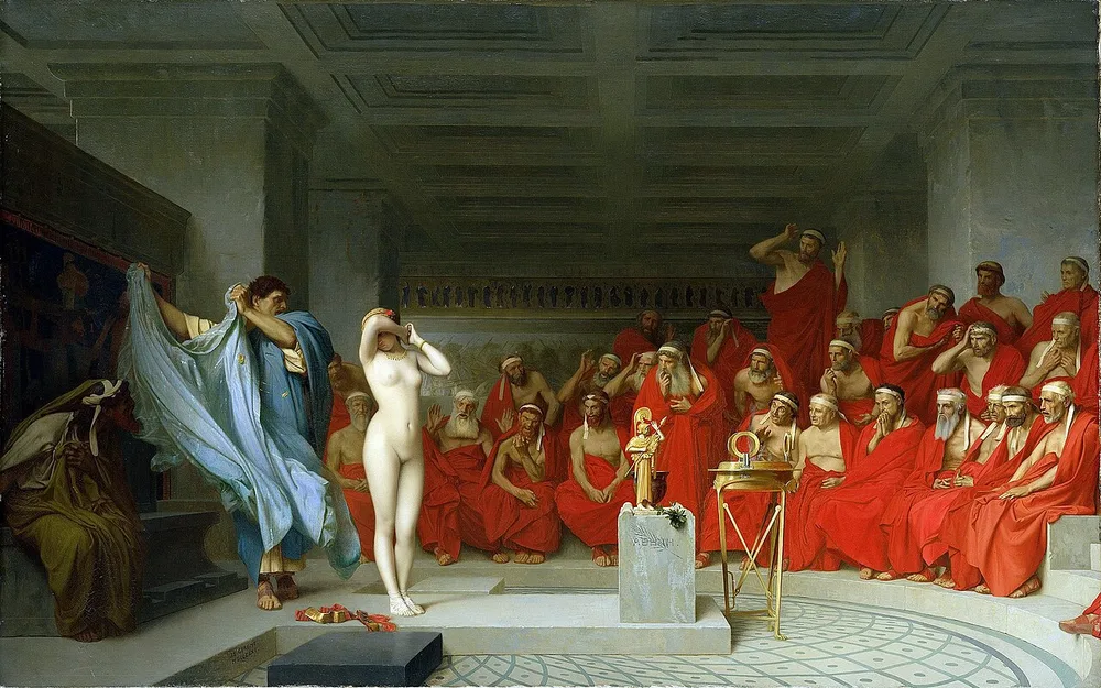 Phryné devant l'Aréopage, Jean-Léon Gérôme, 1861