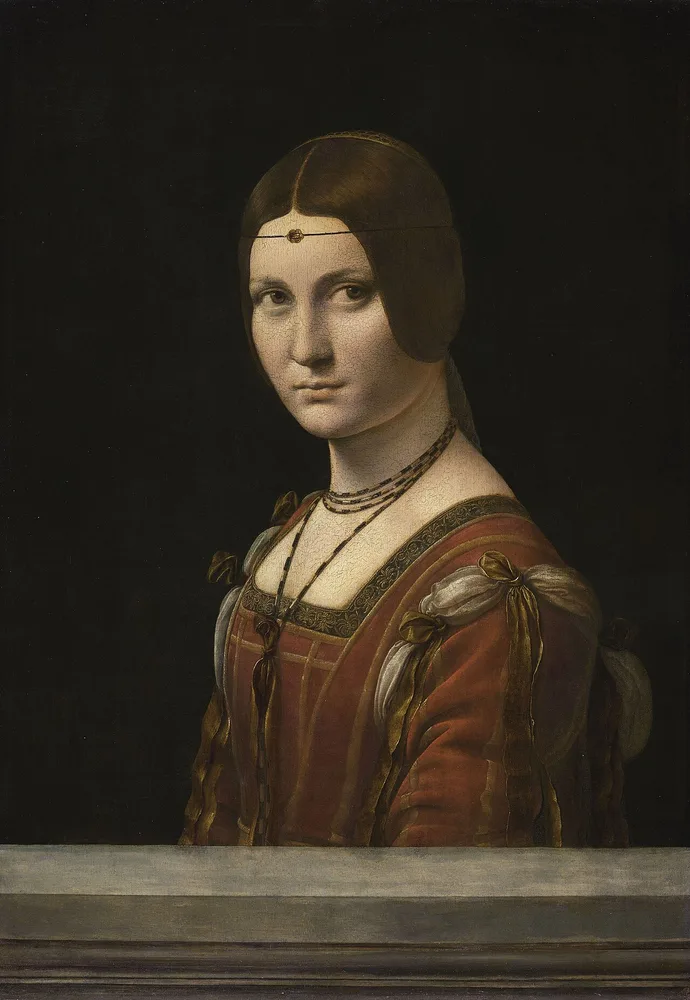 La Belle Ferronnière, Léonard de Vinci, vers 1495