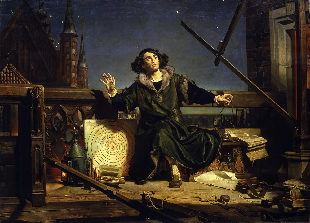 L'Astronome Copernic ou Conversations avec Dieu, Jan Matejko, 1873
