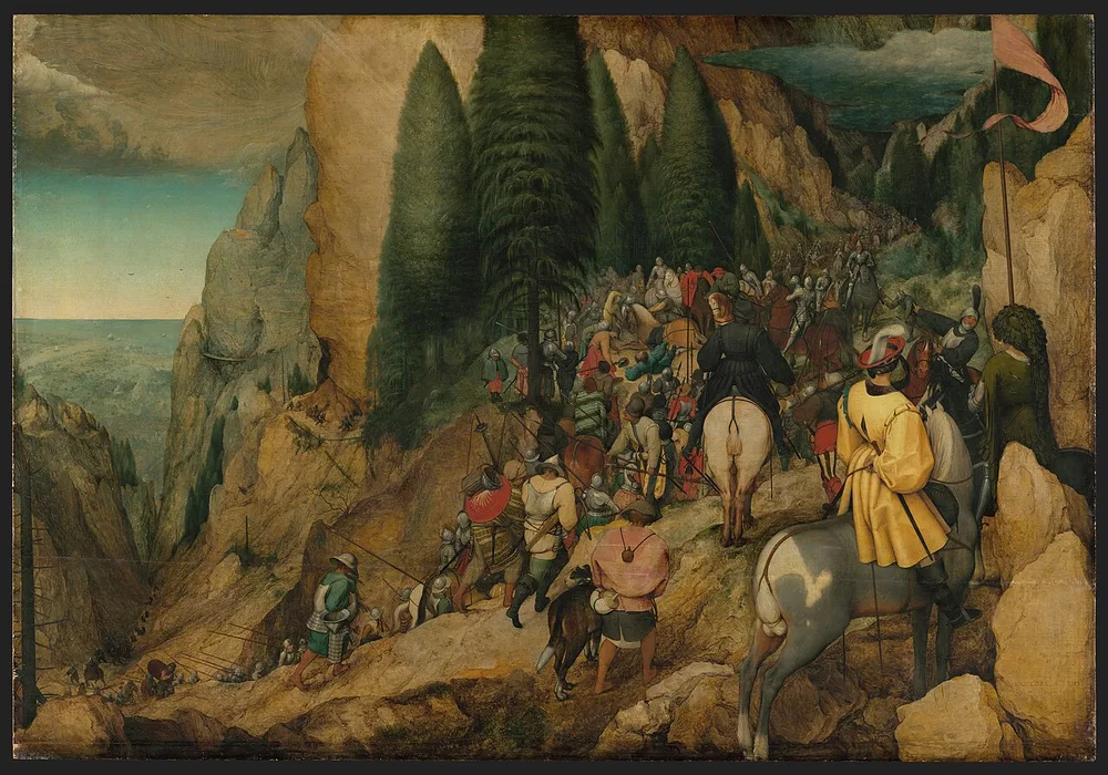 La Conversion de saint Paul, Pieter Brueghel l'Ancien, 1567
