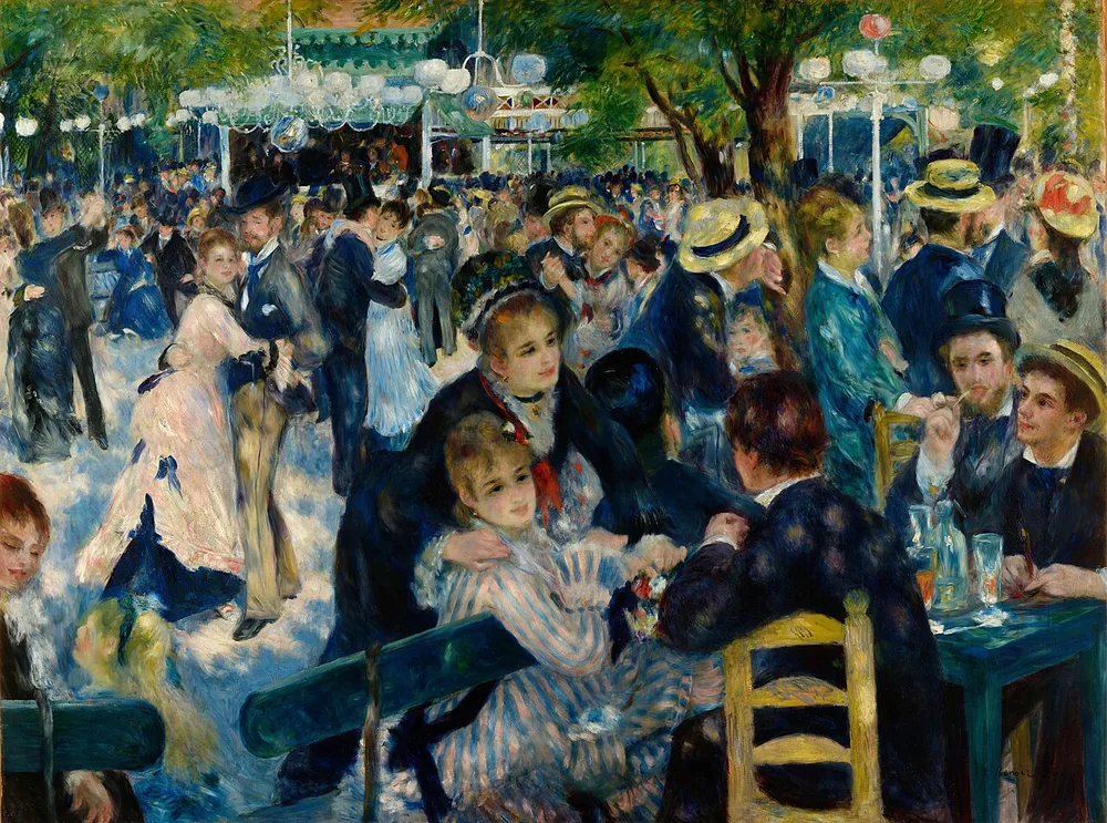 Bal du moulin de la Galette, Auguste Renoir, 1876