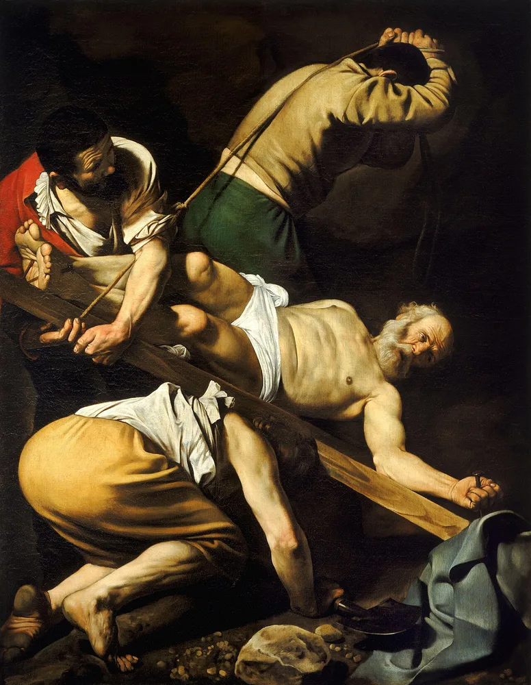 Le Crucifiement de saint Pierre, Le Caravage, 1600