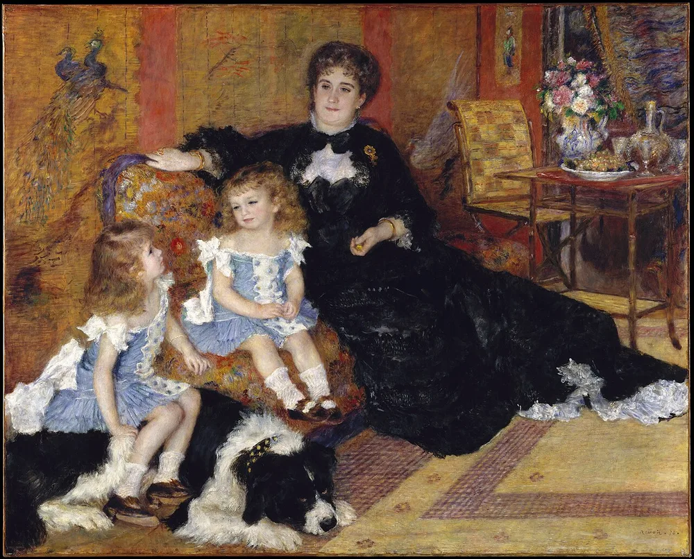 Madame Charpentier et ses enfants, Auguste Renoir, 1878