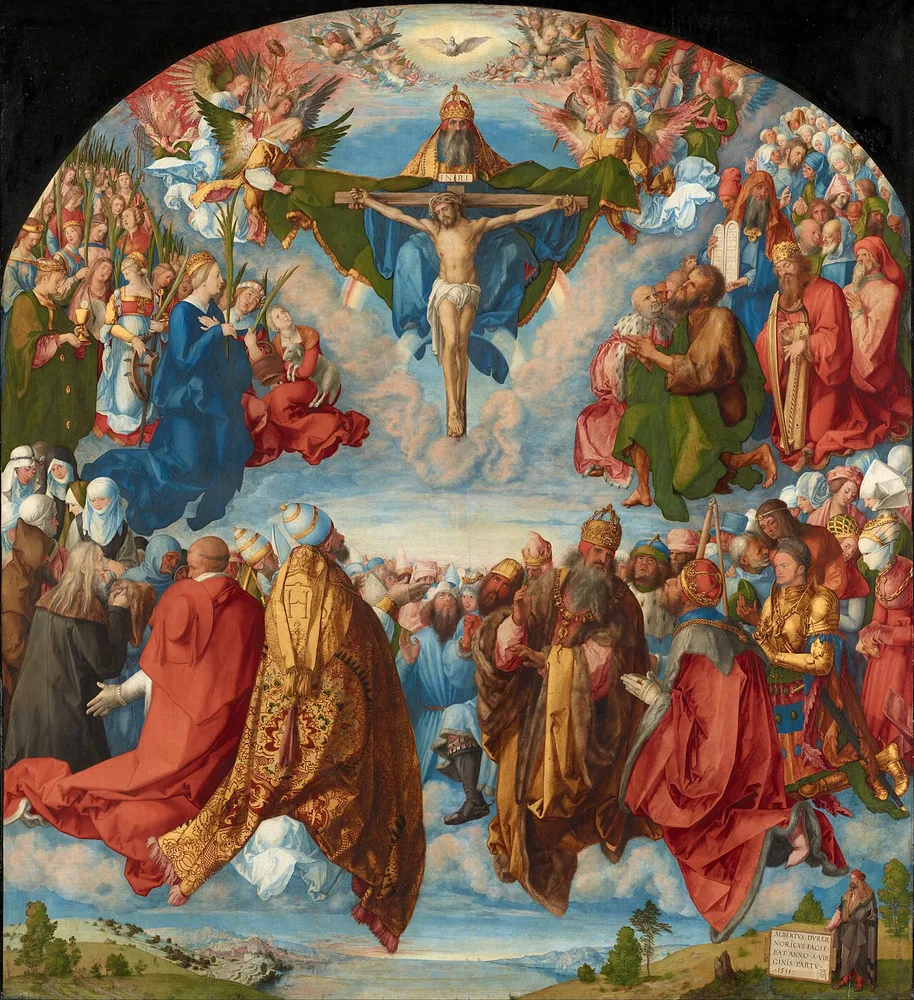 L'Adoration de la Sainte Trinité, Albrecht Dürer, 1511