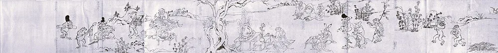 Chōjū-giga, Toba Sōjō, années 1150