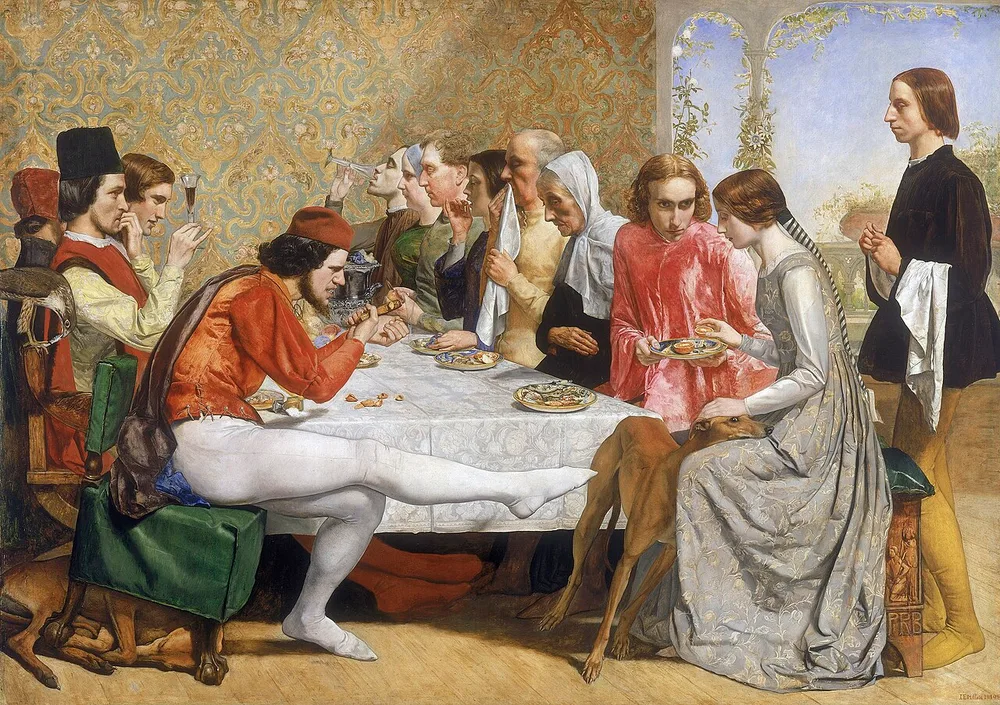 Isabella, John Everett Millais, 1849