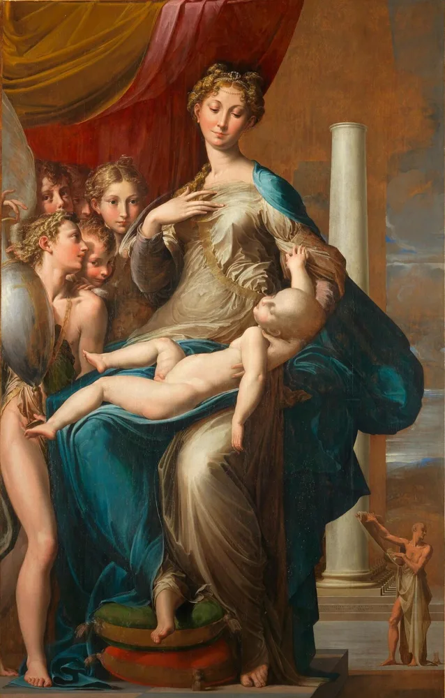 La Vierge au long cou, Parmigianino, vers 1534-1540