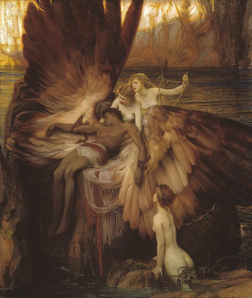 Pleurs pour Icare, Herbert Draper, 1898