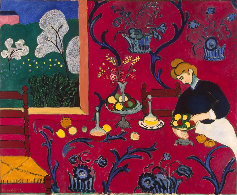 La Desserte rouge, Henri Matisse, 1907