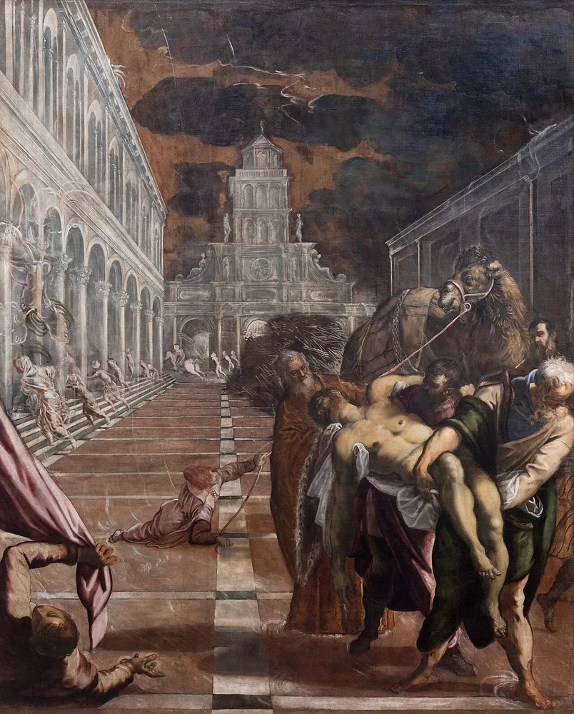 Le corps de saint Marc ramené à Venise, Le Tintoret, 1562-1566