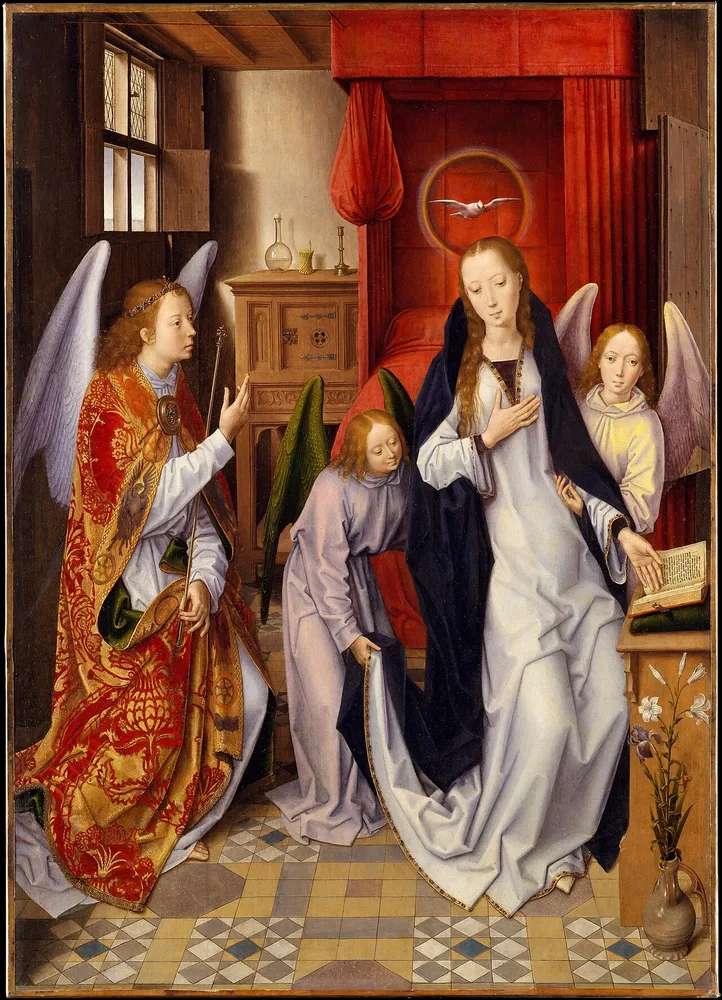 L'Annonciation, Hans Memling, 1480-1489