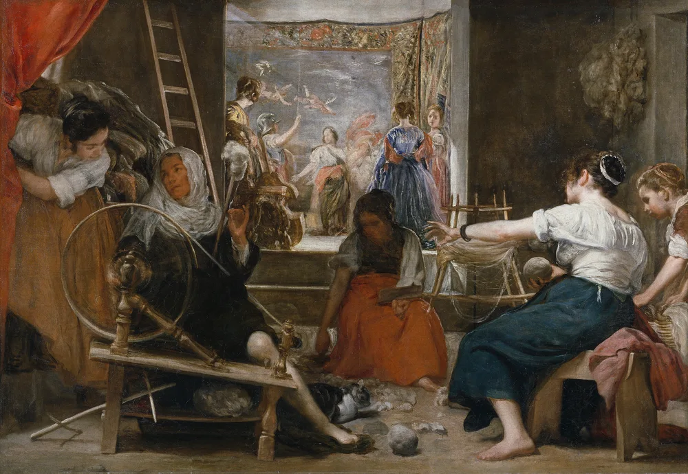 Les Fileuses, Diego Vélasquez, 1655-1660